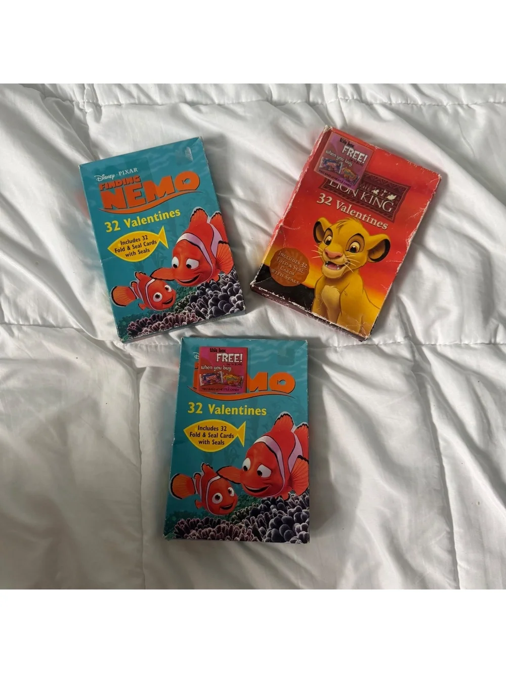 vintage y2k 2000s valentine cards bundle disney
